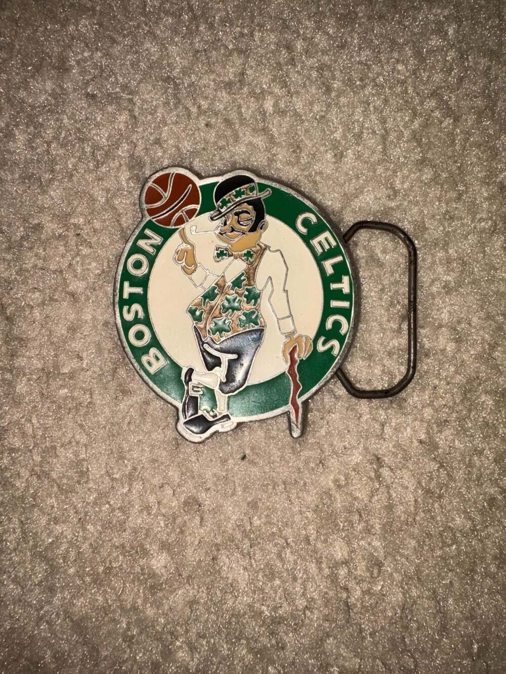 Boston Celtics 2004 Fine Pewter Belt Buckle Great American Products
